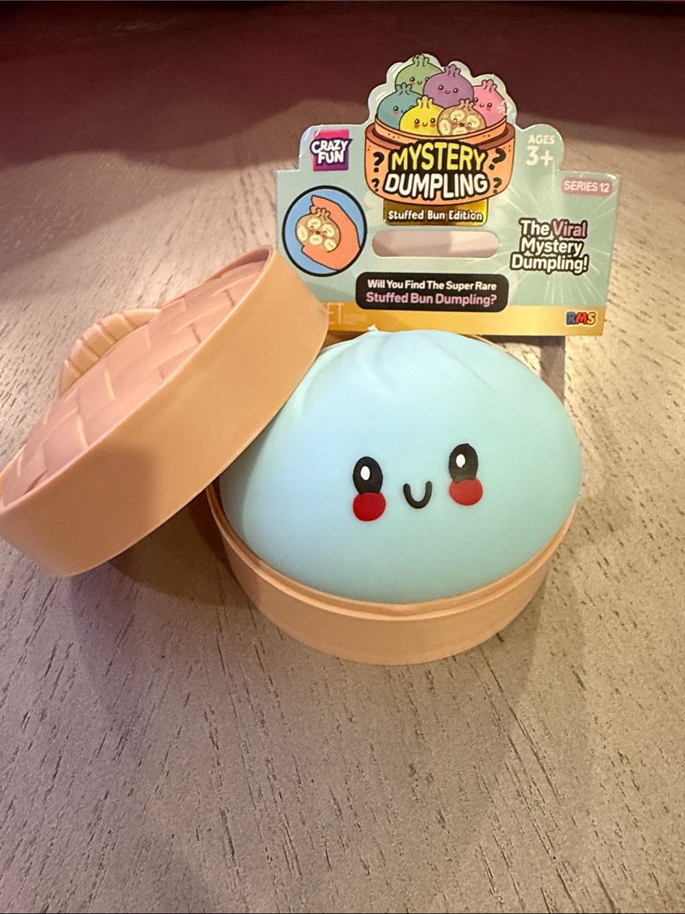 Authentic Mystery Dumpling Stuffed Bun - Light Blue